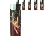 Ohio Pin Up Girls D9 Lighters Set of 5 Electronic Refillable Butane  - £12.59 GBP