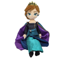 18&quot; Disney Store Frozen 2 Queen Anna Princess Doll Stuffed Animal Plush Soft - £22.31 GBP