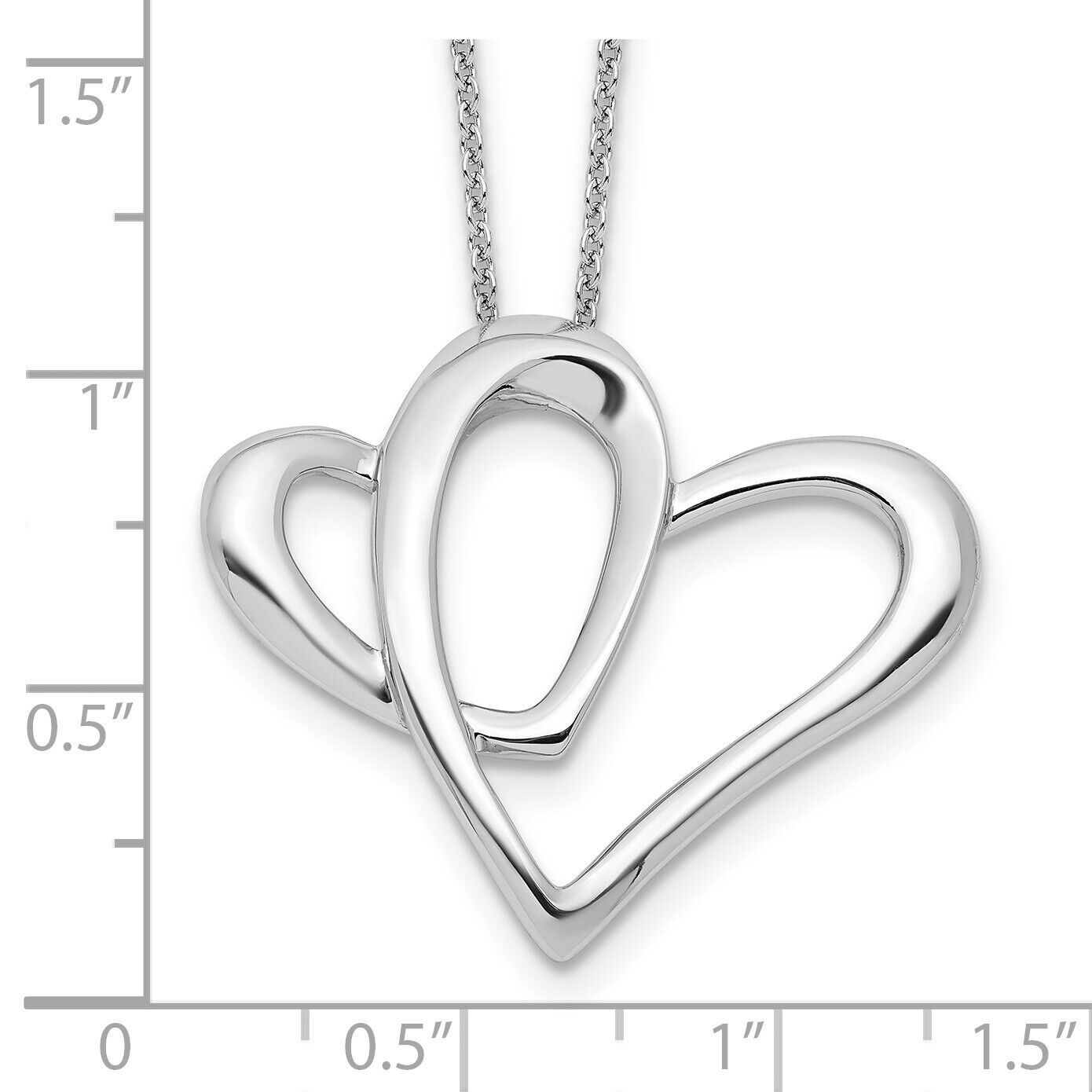 Sentimental Expressions Silver  Daughter A Part of My Heart 18 Inch Necklace QSX Item image 3