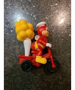 Jollibee Jolly Kiddie Meal Jollibee On Bike With Balloons Figure Fast Food - $12.52