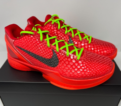 Nike Kobe 6 VI Protro Reverse Grinch Mamba Kobe Bryant Shoes FV4921-600 ... - £509.99 GBP
