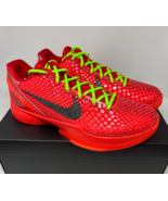 Nike Kobe 6 VI Protro Reverse Grinch Mamba Kobe Bryant Shoes FV4921-600 ... - £508.65 GBP
