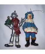 Wizard Of Oz Tin Man And Scare Crow Ornaments  - €9,36 EUR