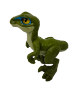 Imaginext Jurassic World Raptor Blue Dinosaur Action Figure - $225.61 MXN