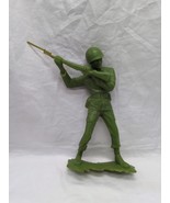Vintage Soldier Butting With Rifle 5&quot; Plastic Army Men Toy - $20.36 CAD