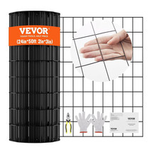 VEVOR Hardware Cloth, 24&#39;&#39; x 50&#39; Galvanized Wire Mesh Roll, 16 Gauge Chicken Wir - £54.67 GBP