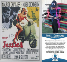 Angie Dickinson signed 12x18 Jessica movie photo poster COA proof. Beckett BAS - £158.26 GBP