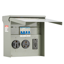 VEVOR Temporary Power Outlet Panel, 20 30 50 Amp, RV EV Electrical Outle... - $85.99