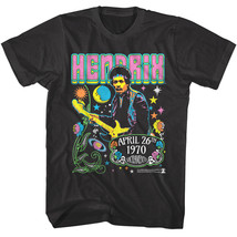 Jimi Hendrix Cal Expo Sacramento Men&#39;s T Shirt 1970 Concert Merch Lover Man Tee - £23.20 GBP+