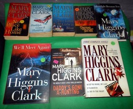 Lot of 8 Books Mary Higgins Clark Vintage No Place Like Home Pretend you Don&#39;t S - £19.47 GBP