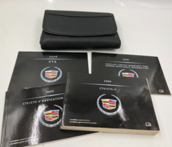 2009 Cadillac CTS Owners Manual Handbook Set with Case OEM L03B44083 - £35.96 GBP