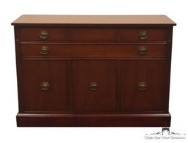 VINTAGE ANTIQUE Traditional Duncan Phyfe Style Solid Mahogany 50&quot; Buffet... - £1,185.23 GBP