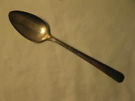 W.M.A Rogers 1950 Brookwood Banbury Pattern 8.25&quot; Silver Plated Serving Spoon #2 - £6.26 GBP