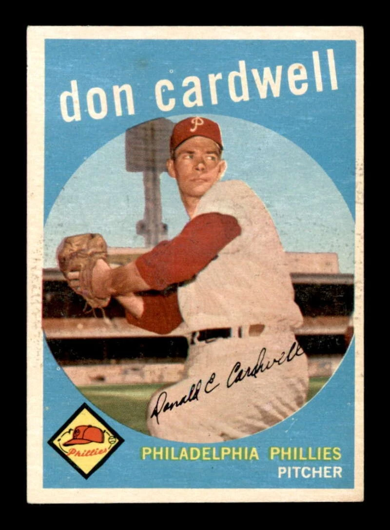 Vintage 1959 Topps #314 Don Cardwell EX/EX+  - €5,58 EUR Vintage 1959 Topps #314 Don Cardwell EX/EX+  - €5,58 EUR