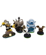Skylanders Figures Activision Toys Hoot Loop Pirate Seas Magic Chest Swo... - $48.51