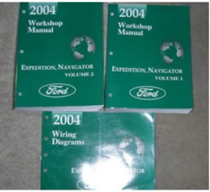 2004 Ford Expedition &amp; Lincoln Navigator Negozio Riparazione Service Manuale Set - £94.36 GBP