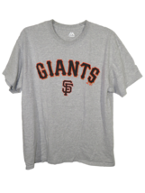 San Francisco Giants T-Shirt Mens Size Large Gray Short Sleeve MLB - $9.89