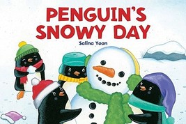 BOOK Penquin&#39;s Snowy Day by Salina Yoon Board Book - $4.00