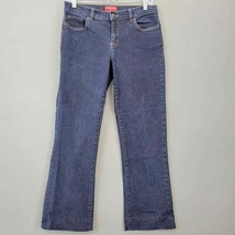 Chaps Denim Womens Jeans Size 4 Blue Stretch Straight Classic Dark Wash ... - £9.07 GBP