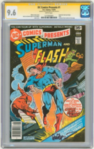 DC Comics Presents #1 CGC SS 9.6 Superman Flash Race Jose Luis Garcia Lopez Art - £282.42 GBP