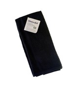 Kitchen Towel Sets 2 All Black Towels 100% Cotton Gift New Home 17”x 28” - $148.33 MXN