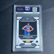 2022-2023 Panini Instant #RPS 11 Jalen Williams Signed Card PSA AUTO RC Slabbed  - £119.89 GBP