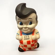 Vintage BIG BOY Restaurant Vinyl Rubber Coin Bank - $17.81