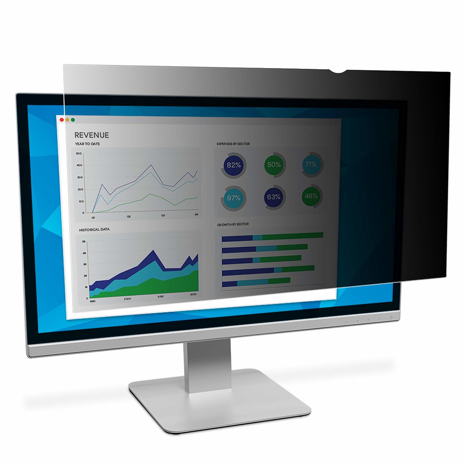 3M Frameless Blackout Privacy Filter for 24&quot; Widescreen Flat Panel Monit... - $123.31
