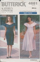 Butterick 4681 Kathryn Conover Garden Party Dress Pattern Vtg Size 6 8 1... - $16.65