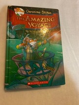 Geronimo Stilton The Amazing Voyage Hardback Hard Cover Scholastic Book GUC - £8.04 GBP