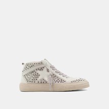 Shu Shop women&#39;s severine stud high top sneakers in Silver - £49.17 GBP