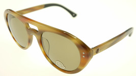 MONCLER MC529-S02 Light Brown / Brown Sunglasses MC 529S-02 - £126.33 GBP