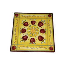 DICKSONS Ceramic Trivet by Karla Dornacher 2002 “You are the Apple of Go... - $10.00