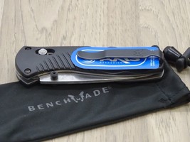 Benchmade 585 Mini-Barrage AXIS-Assisted Folding Knife 2.91&quot; Satin Plain... - £121.20 GBP