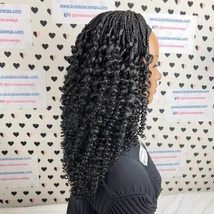 Headband Braided Wig Twist Curls Curly Box Braids Wig For Black Women - $140.25