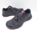Salomon - XA Meoka Trail Running Shoes Womens Size 7 Gray Purple - $31.49