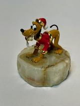 Limited Edition Ron Lee Signed and Numbered Disney Pluto Christmas Figurine - Ra - £120.64 GBP