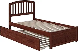 AFI Richmond Twin XL Size Platform Bed with Footboard &amp; Twin XL Trundle ... - $885.99