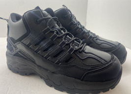 SR Max Carbondale Soft Toe Work Shoes Boots Mens 8.5 Wide EH Black New - £25.36 GBP