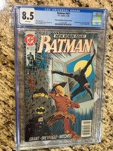Rare Batman #457 Newsstand Edition 2nd Printing CGC 8.5 - WHITE Pages - £2,899.26 GBP