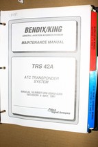 Honeywell Bendix King TRS-42A ATC XPDR Transponder Maint Manual 006-05909 - $150.00