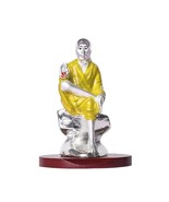 999 Silver Plated Sai Baba Decorative Showpiece Sai Baba Statue for Home... - £51.36 GBP