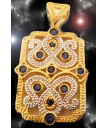 HAUNTED SAPPHIRE AMULET OF PRESTIGE TRUTH AND VISION HIGHEST LIGHT MAGICK  - $8,944.83 MXN