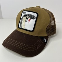 Goorin Bros Animal Farm Trucker Baseball Snapback Hat Cap King Cobra Bit... - $28.25