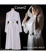 Custom-made  Star Wars Princess Leia Costume Organa Solo Dress Cosplay C... - £84.73 GBP