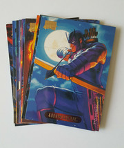 1993 Marvel Masterpieces card Lot of 12 cards in NM- Cond. Cable, Iron Man  - £8.69 GBP