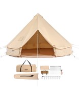 VEVOR 3-5 Person Canvas Glamping Bell Tent, Breathable Waterproof Yurt T... - $8,544.70 MXN