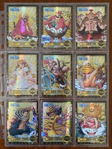 One Piece Anime Collectable Trading Card SSR BIG MOM Crew 18 Cards Set Gold - £10.38 GBP