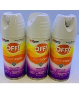 3pk OFF! Family Care Insect Repellent VIII Picaridin Spray Deet-Free 5 oz - $29.87 CAD