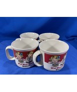 1989/1993 Campbell&#39;s Kids Soup Mugs - Set Of 4 (2 Of Each Year)  - Westw... - £25.00 GBP
